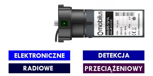 Silnik do rolet MOBILUS M35 ERS 13/14 (adapter i zabierak w kpl.)